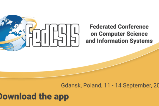 Mobile application of Federated Conference on Computer Science and Information Systems