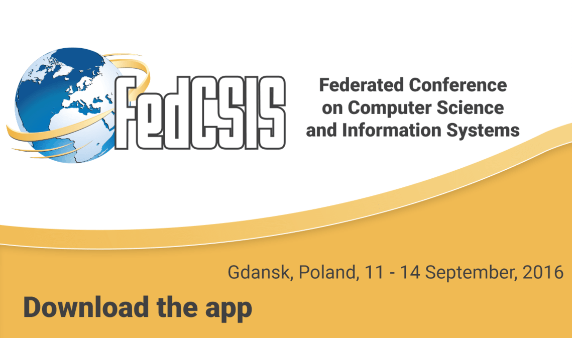 Blog - Mobile application of Federated Conference on Computer Science and Information Systems